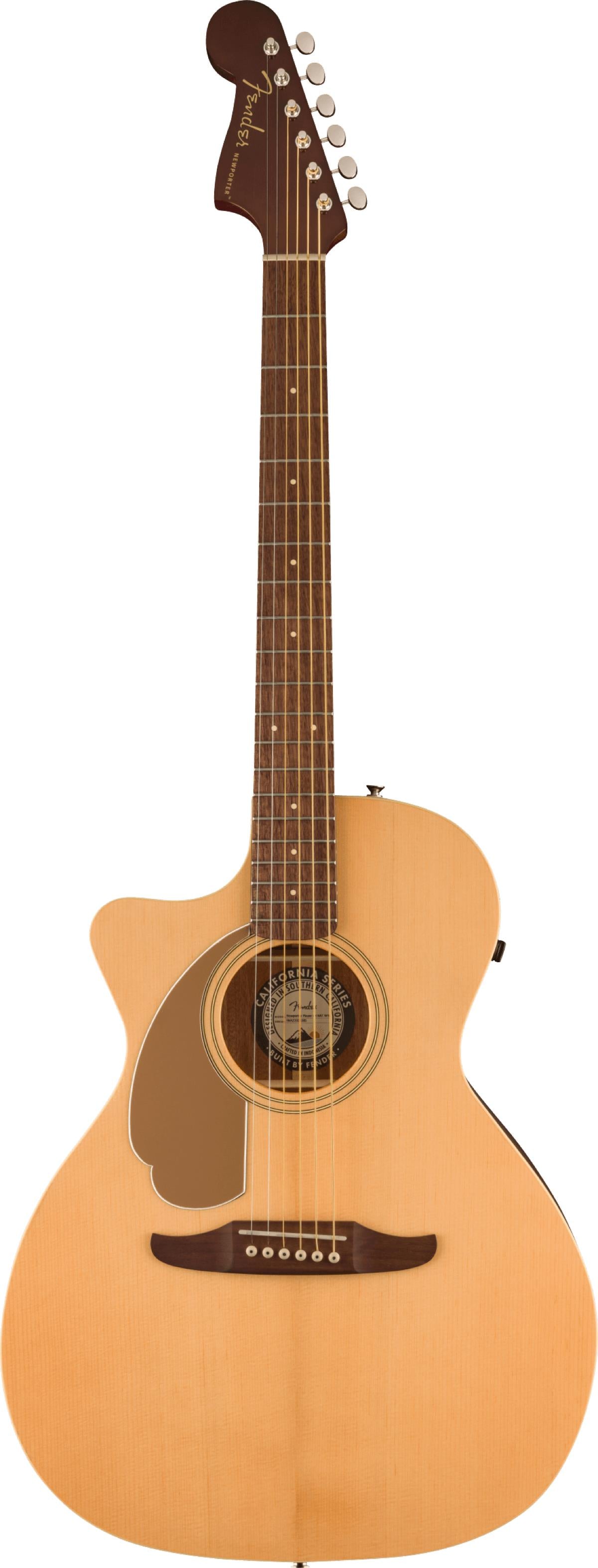 Fender California Newporter Player Acoustic Guitar - Left Hand