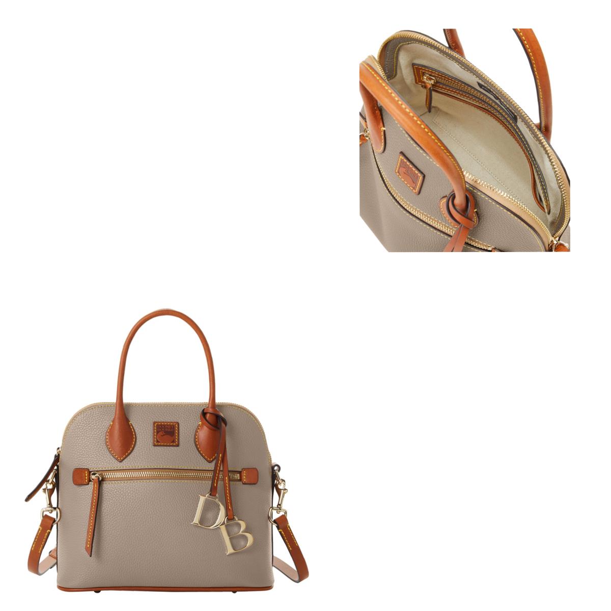 Dooney & Bourke Pebble Grain Domed Satchel