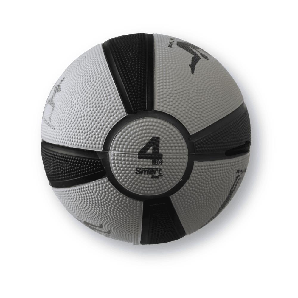 Prism Fitness Smart Medicine Ball, 4lb-Grey