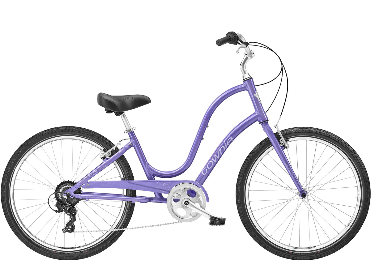 Electra Townie 7D Step-Thru Recreation Bike in Poppy