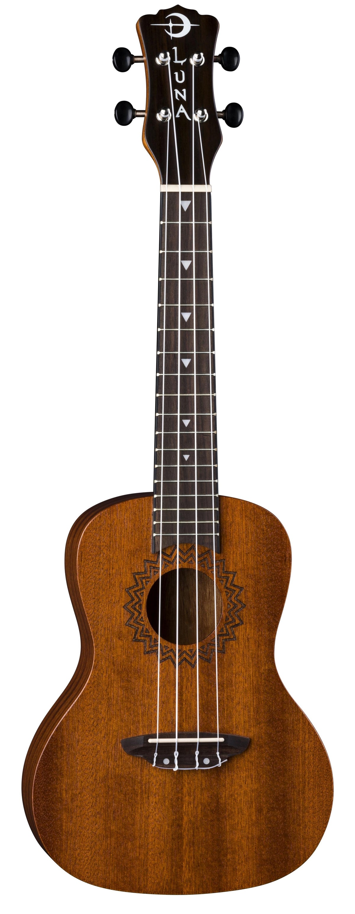 Luna Vintage Mahogany Concert Ukulele Pack