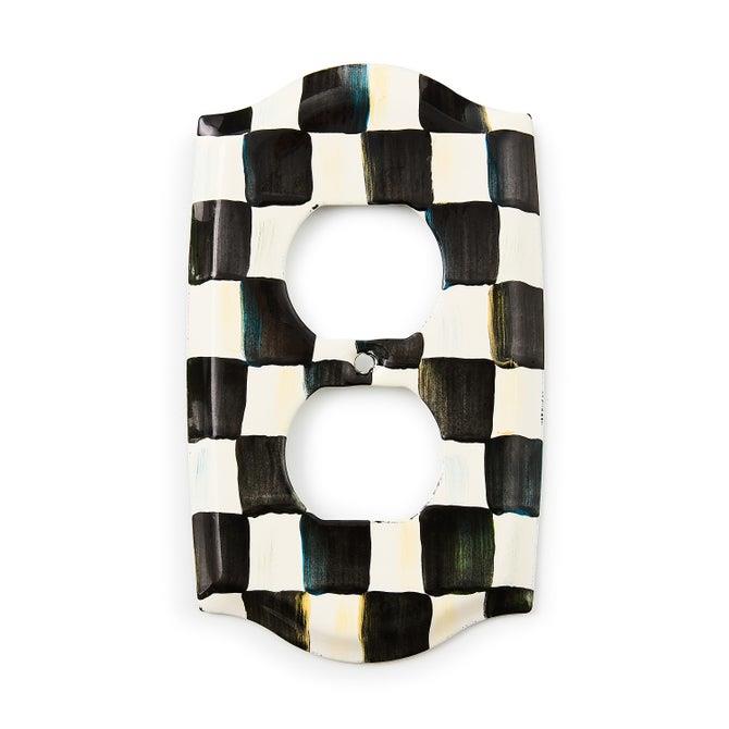 MacKenzie-Childs Double Outlet Cover