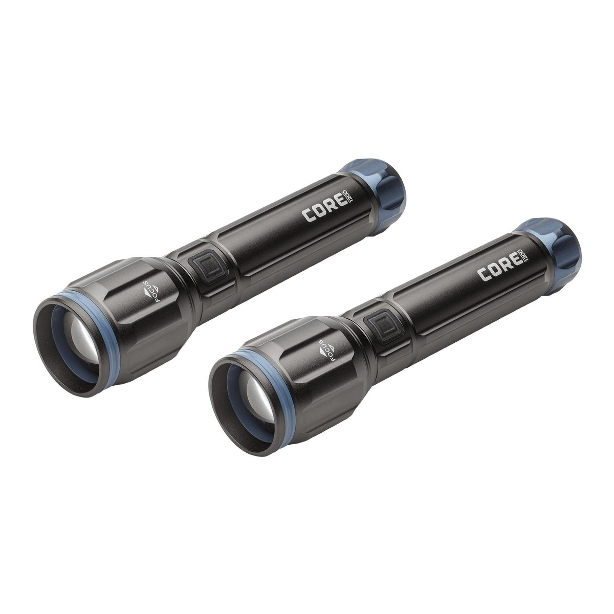 Core Equipment 1200 Lumen 4AAA Flashlight - 2 Pack