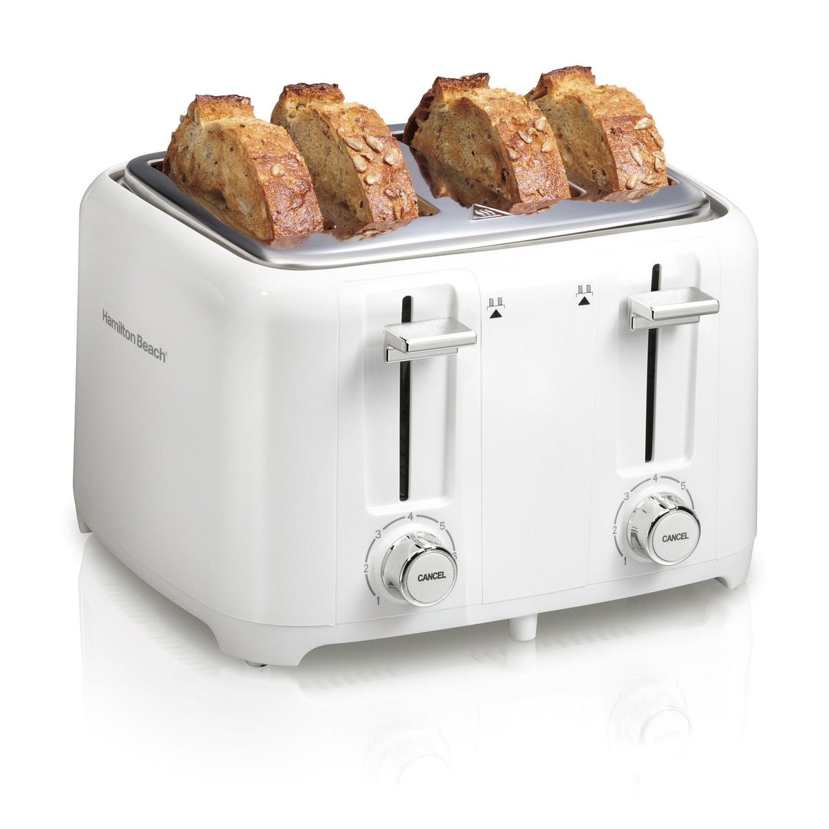 Hamilton Beach 4 Slice Extra-Wide Slot Toaster White