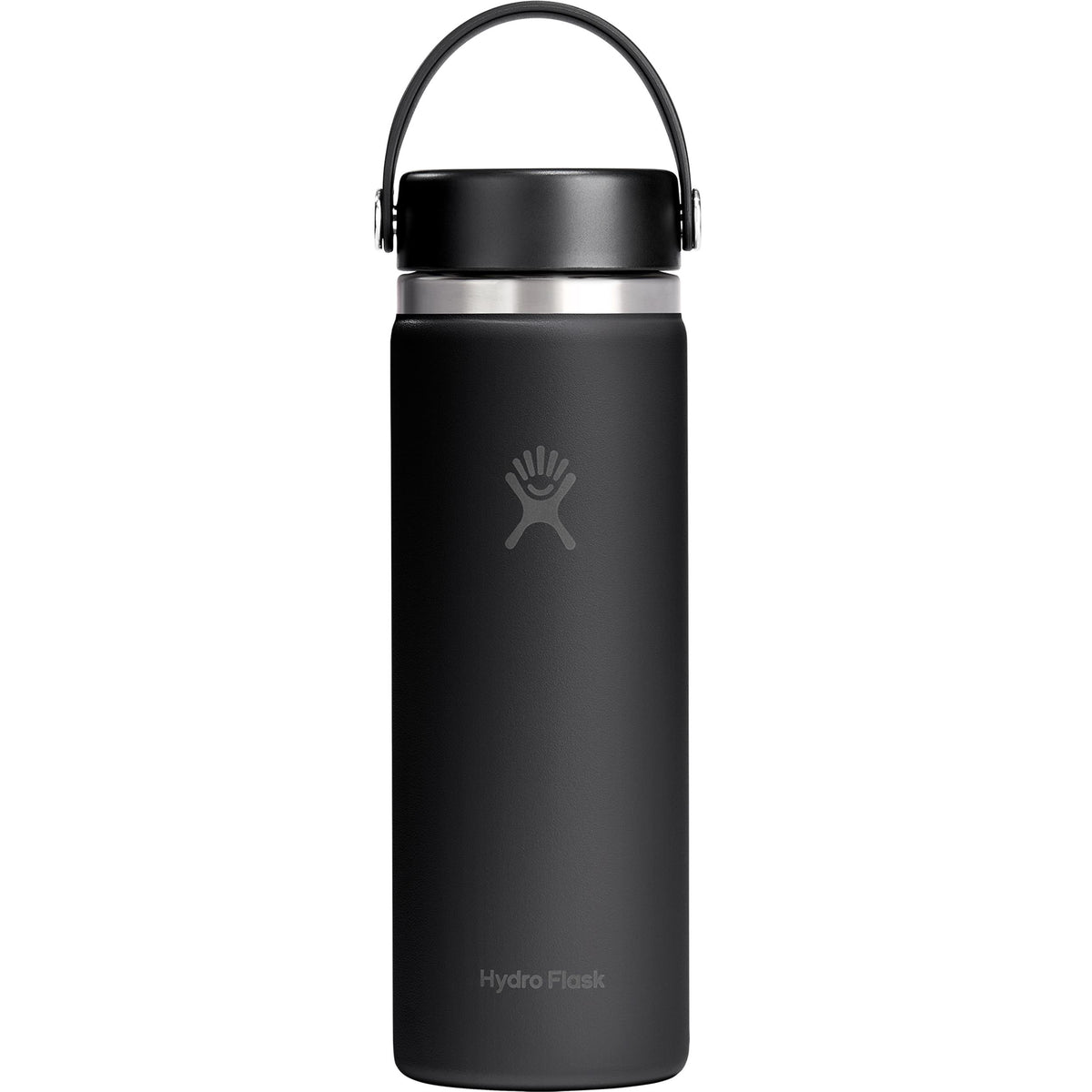 Hydro Flask 20 oz. Wide Mouth Bottle w/Flex Cap - Black