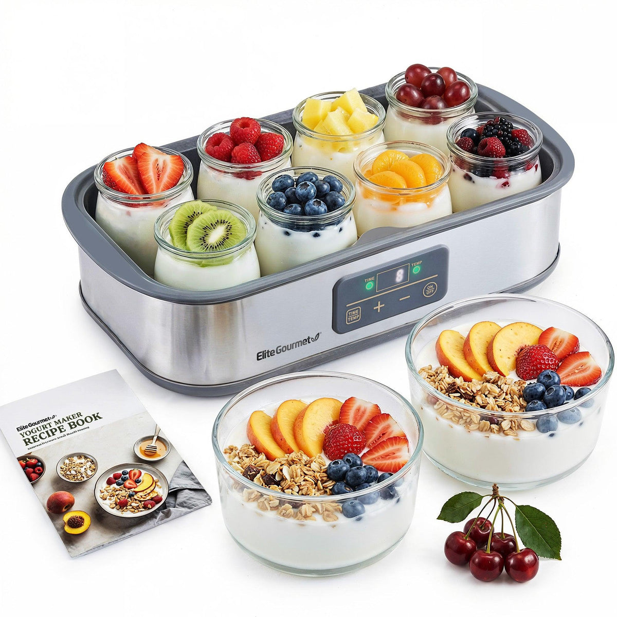 Elite Gourmet ProBioticPRO Digital Yogurt Maker
