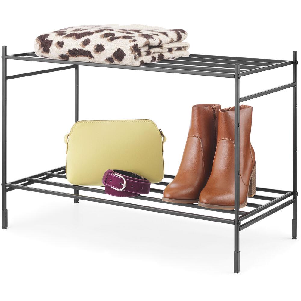 WHITMOR 2-tier Modular Stacking Shelves