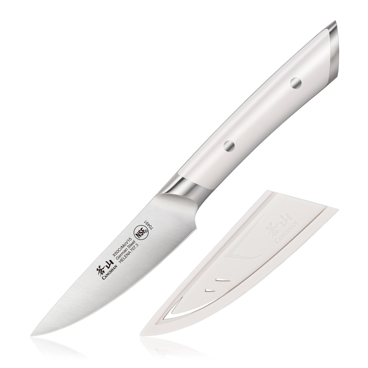 Cangshan 3.5-Inch Helena Paring Knife - White