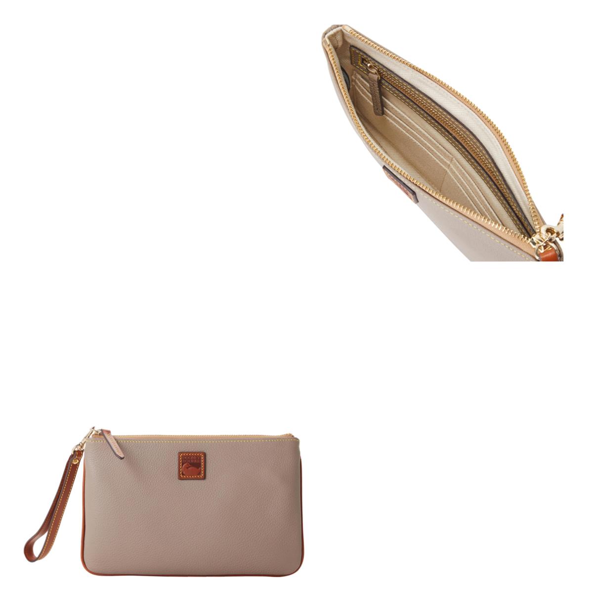 Dooney & Bourke Pebble Grain Large Wristlet