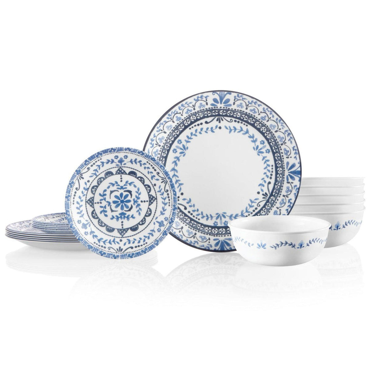 Corelle Portofino 18pc Dinnerware Set Service for 6