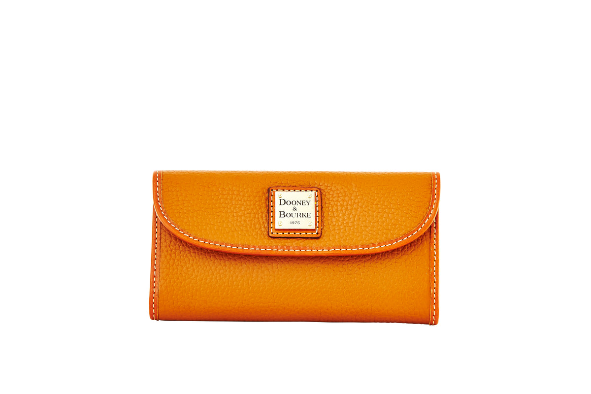 Dooney & Bourke Pebble Grain Continental Clutch
