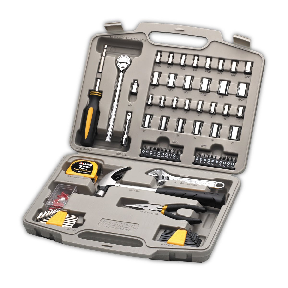 Allied 105-Piece Home Maintenance Tool Set with Case