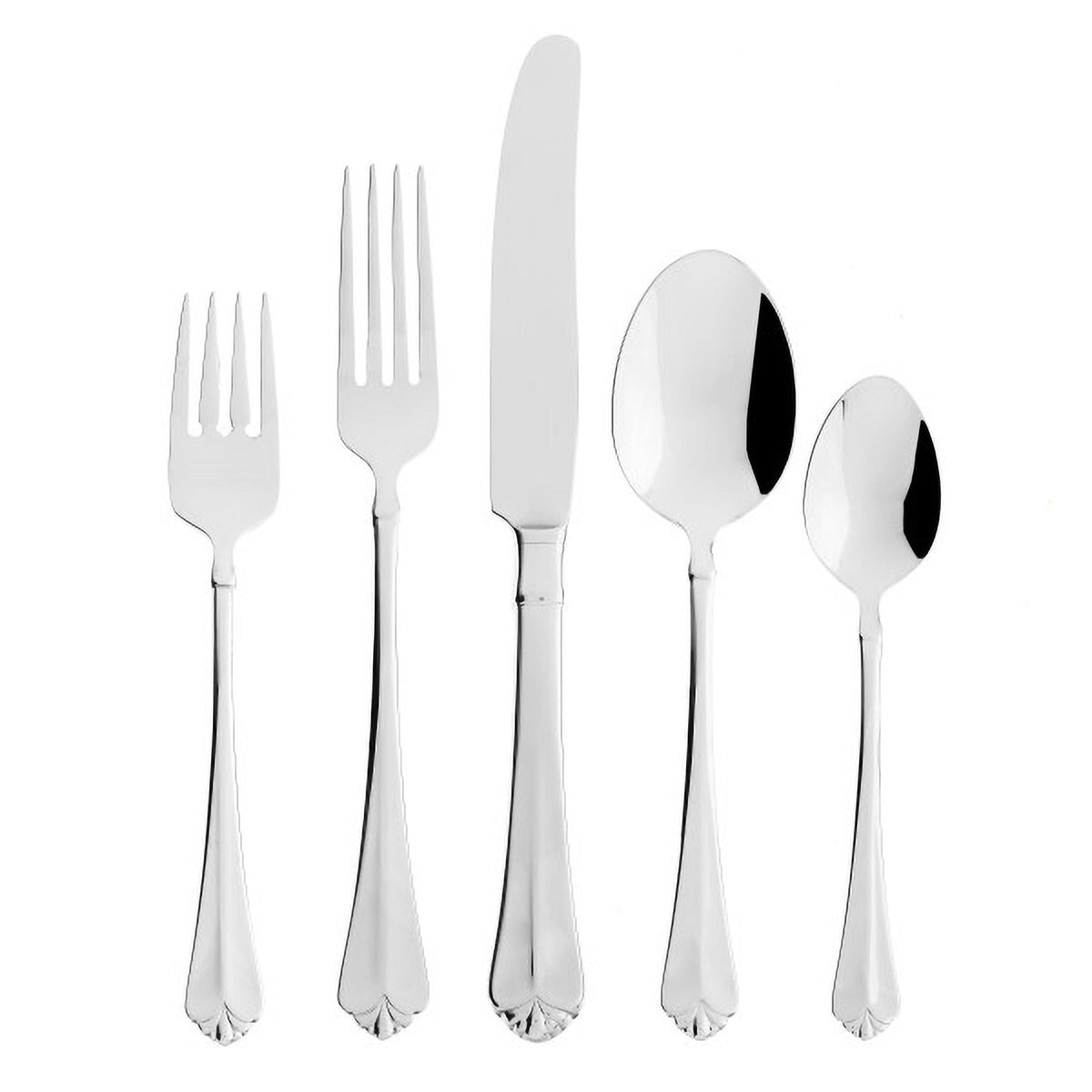 Oneida 45pc Julliard 18/10 Stainless Steel Flatware Set