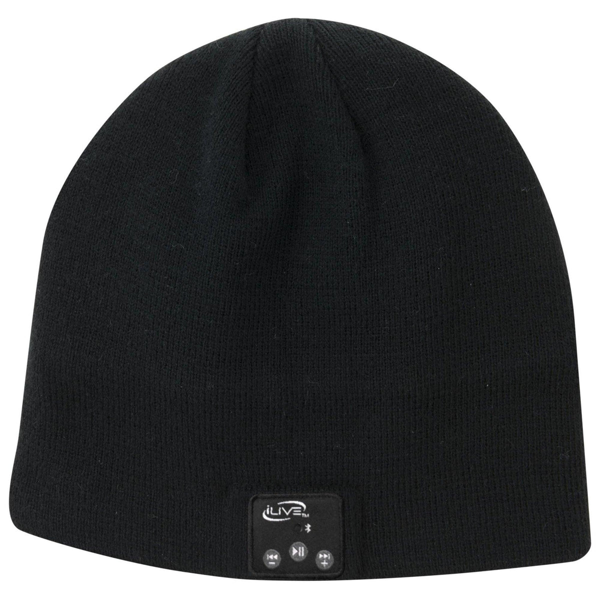 iLive Bluetooth Knit Cap w/ Built-in Speakers and Mic Black