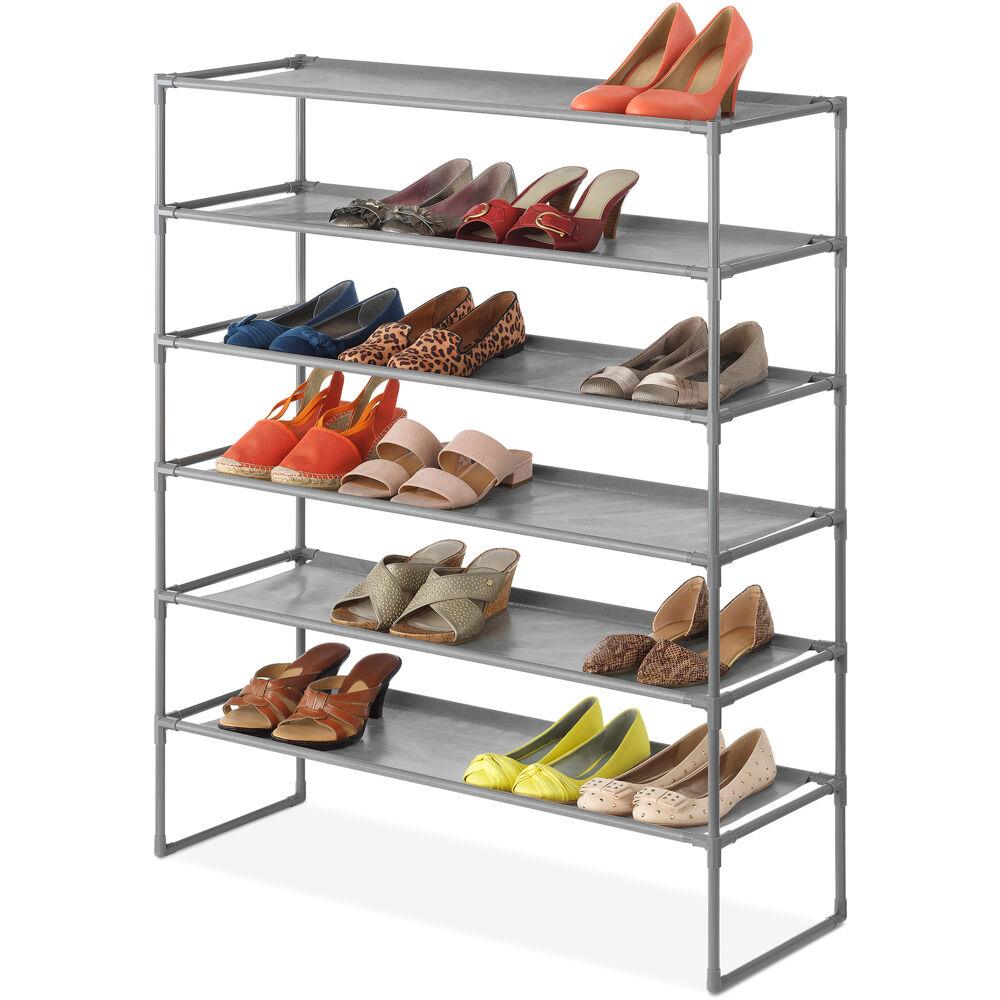 WHITMOR Spacemaker 6-Tier Closet Storage Shelves