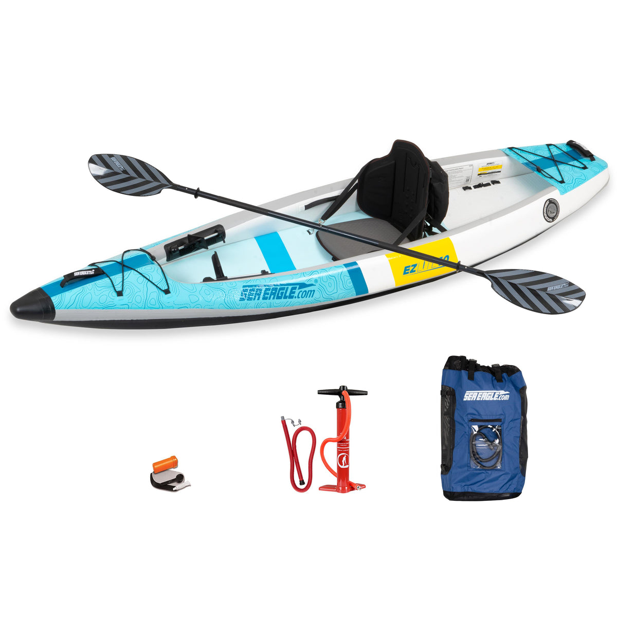 Sea Eagle EZLite 10 Inflatable Kayak Pro Package