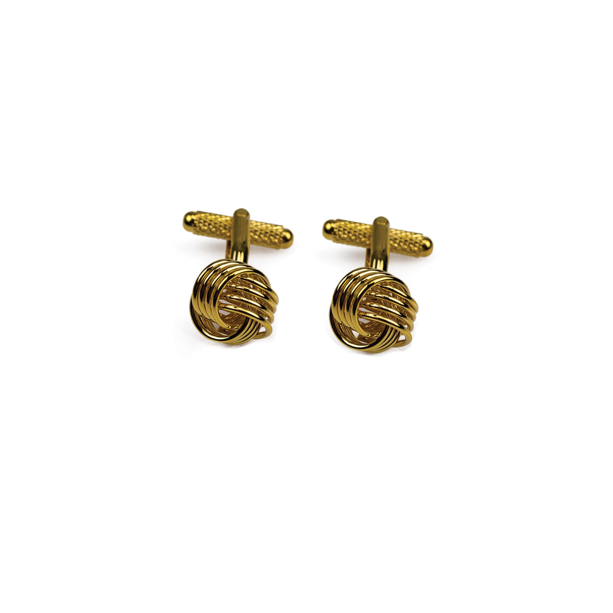 Completely Bella 18K Gold Plated Knot Cufflinks