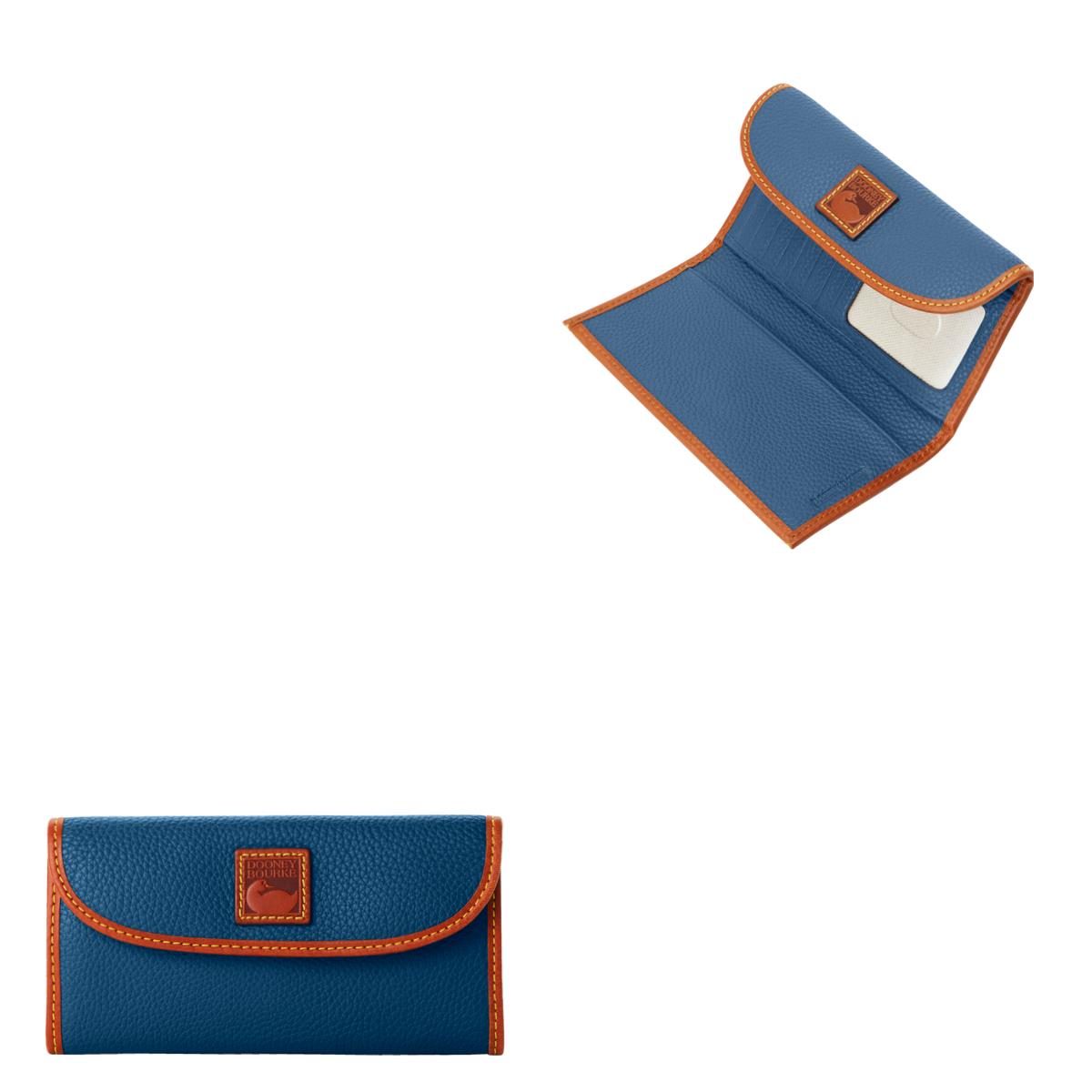 Dooney & Bourke Pebble Grain Continental Clutch