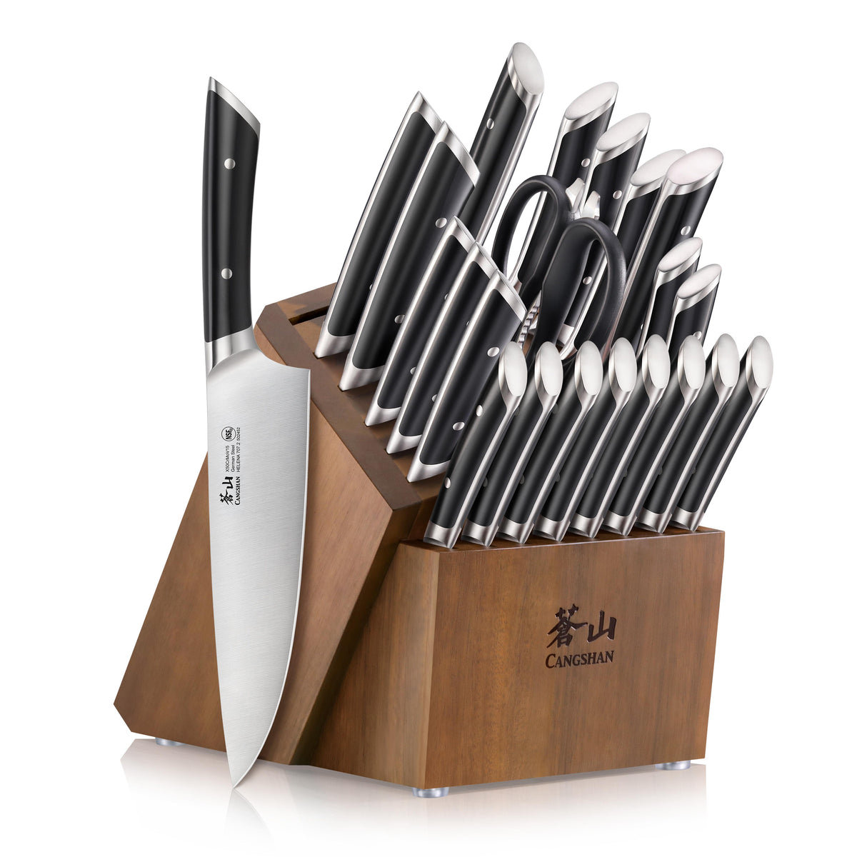 Cangshan 23-Piece Helena Series Knife Block Set
