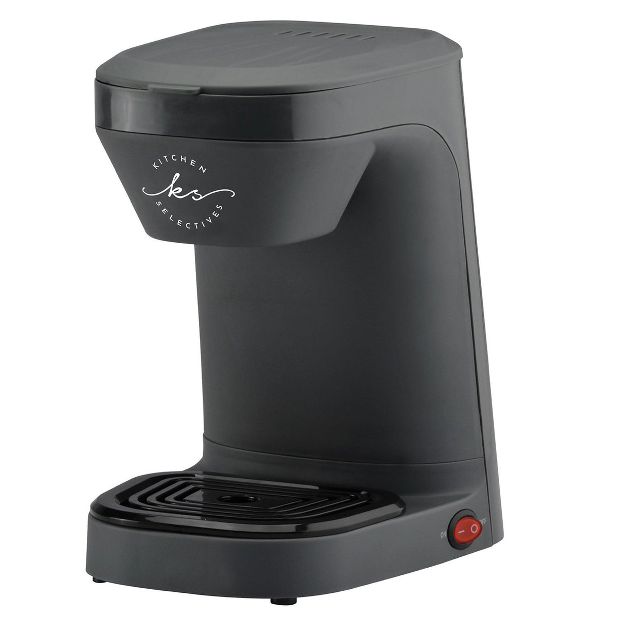 Kitchen Selectives Single Brew Drip Coffeemaker Gray
