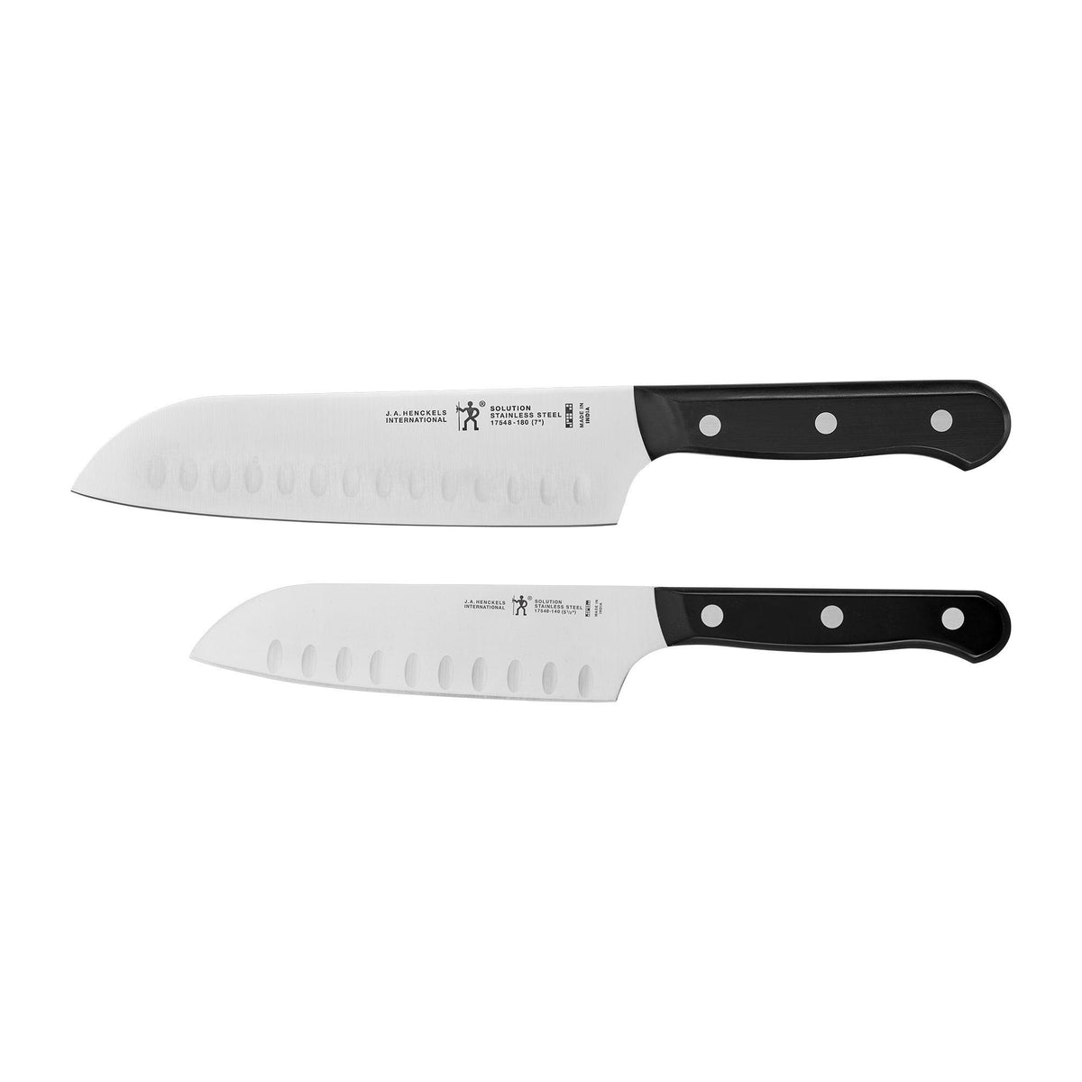 Henckels 2pc Solution Santoku Asian Knife Set