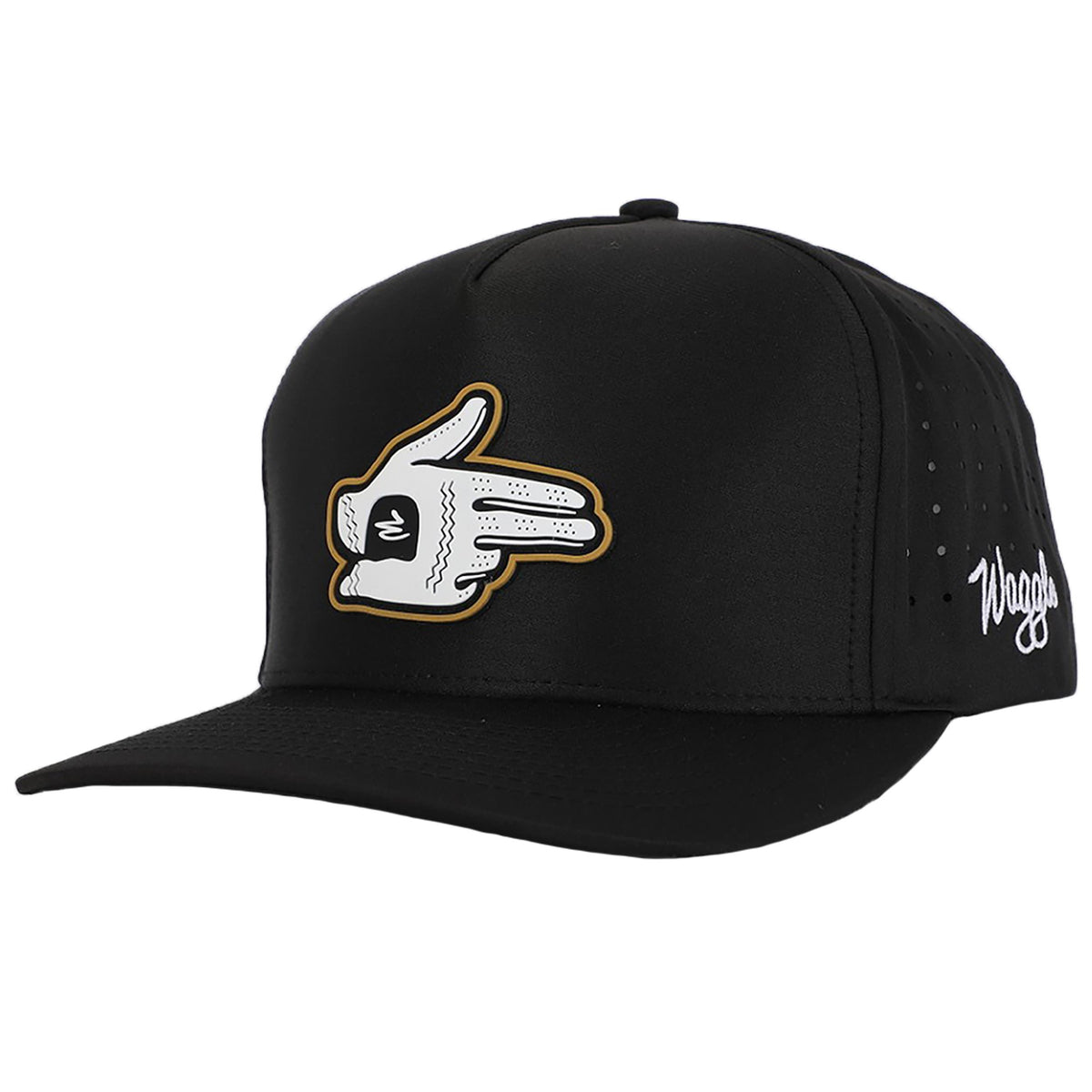 Waggle Shooter Hat - Black
