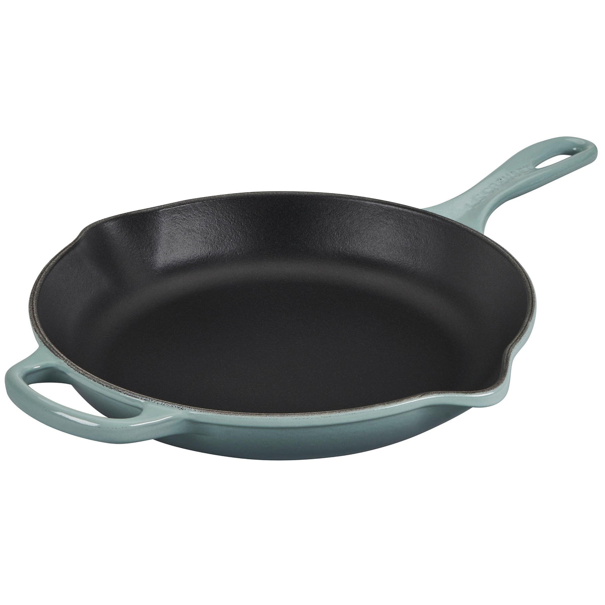 Le Creuset 10.25" Signature Cast Iron Skillet Sea Salt