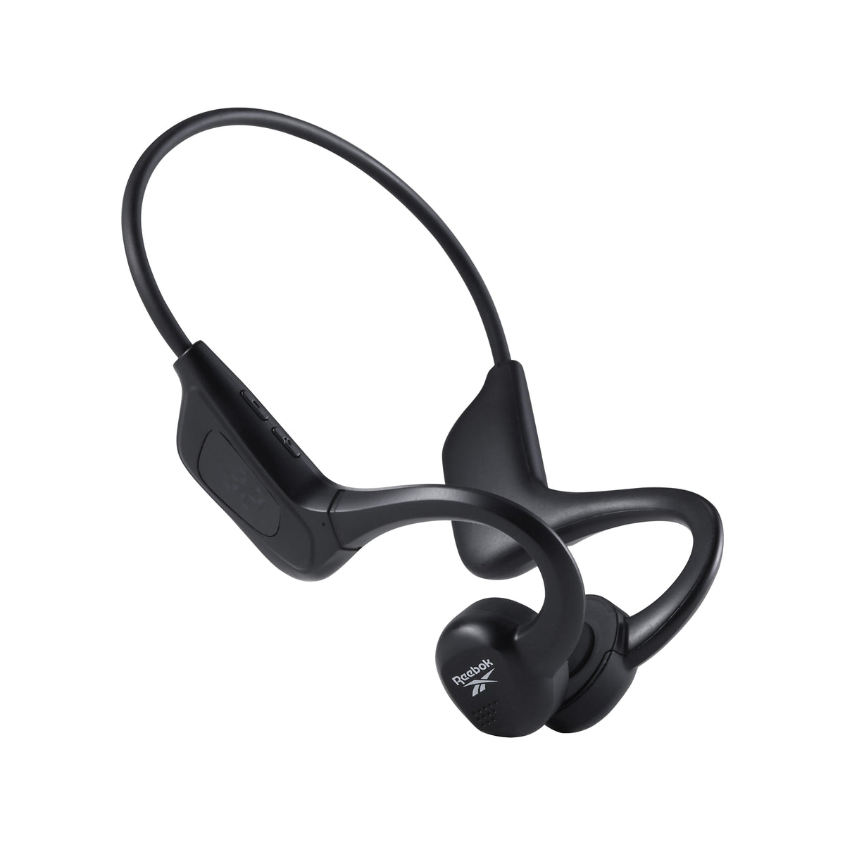 Reebok Bone Conduction Wireless Headphones w/ Digital Display Black