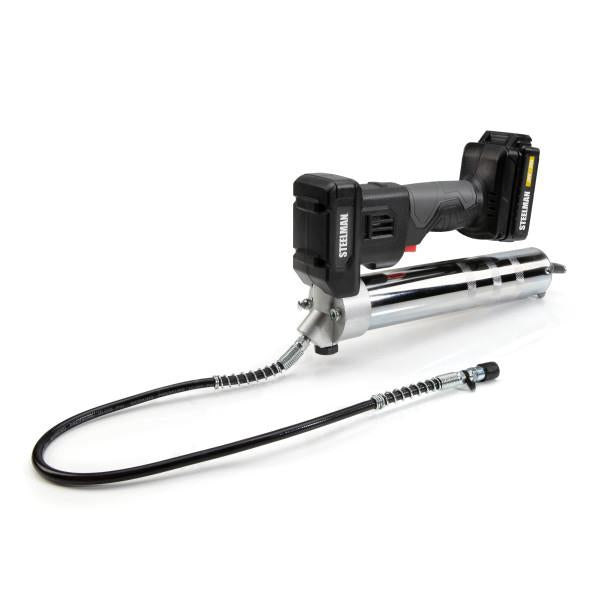 JS Products Steelman 20V Cordless 8,000 PSI 14oz Grease Gun