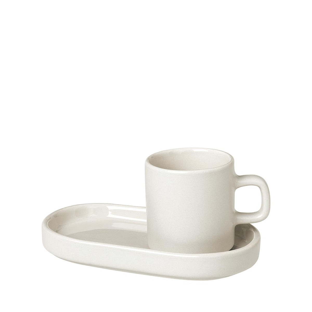 Blomus PILAR - Espresso Cups with Tray Set of 2