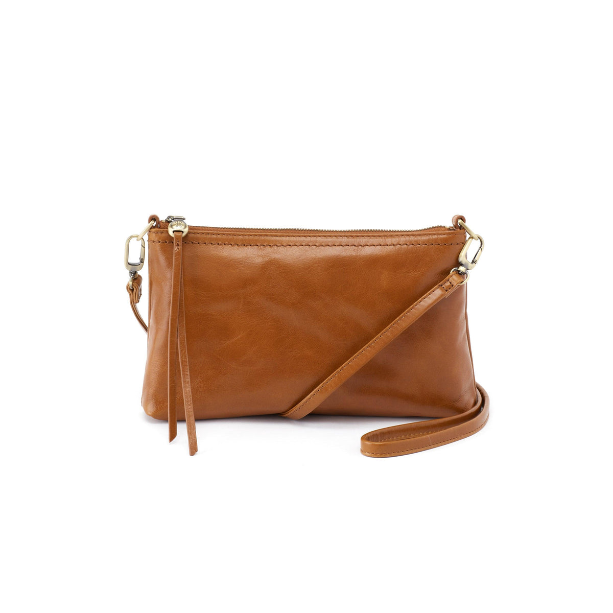 Hobo Darcy Leather Crossbody Truffle