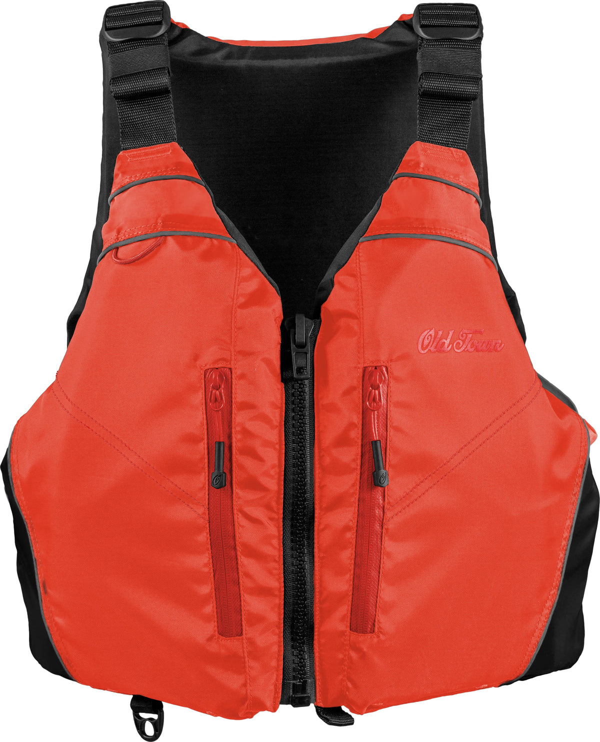 Old Town Riverstream Universal Recreational Life Jacket in Black Cherry