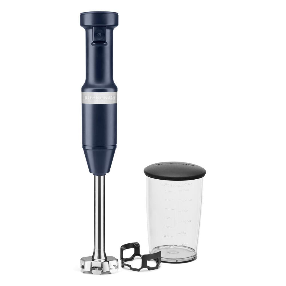 KitchenAid Variable Speed Corded Immersion Hand Blender in Ink Blue