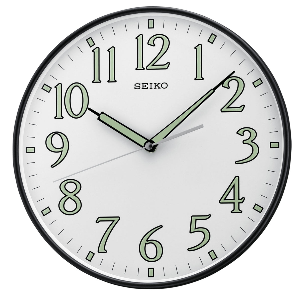 Seiko Clocks Wall, Quartz, Black