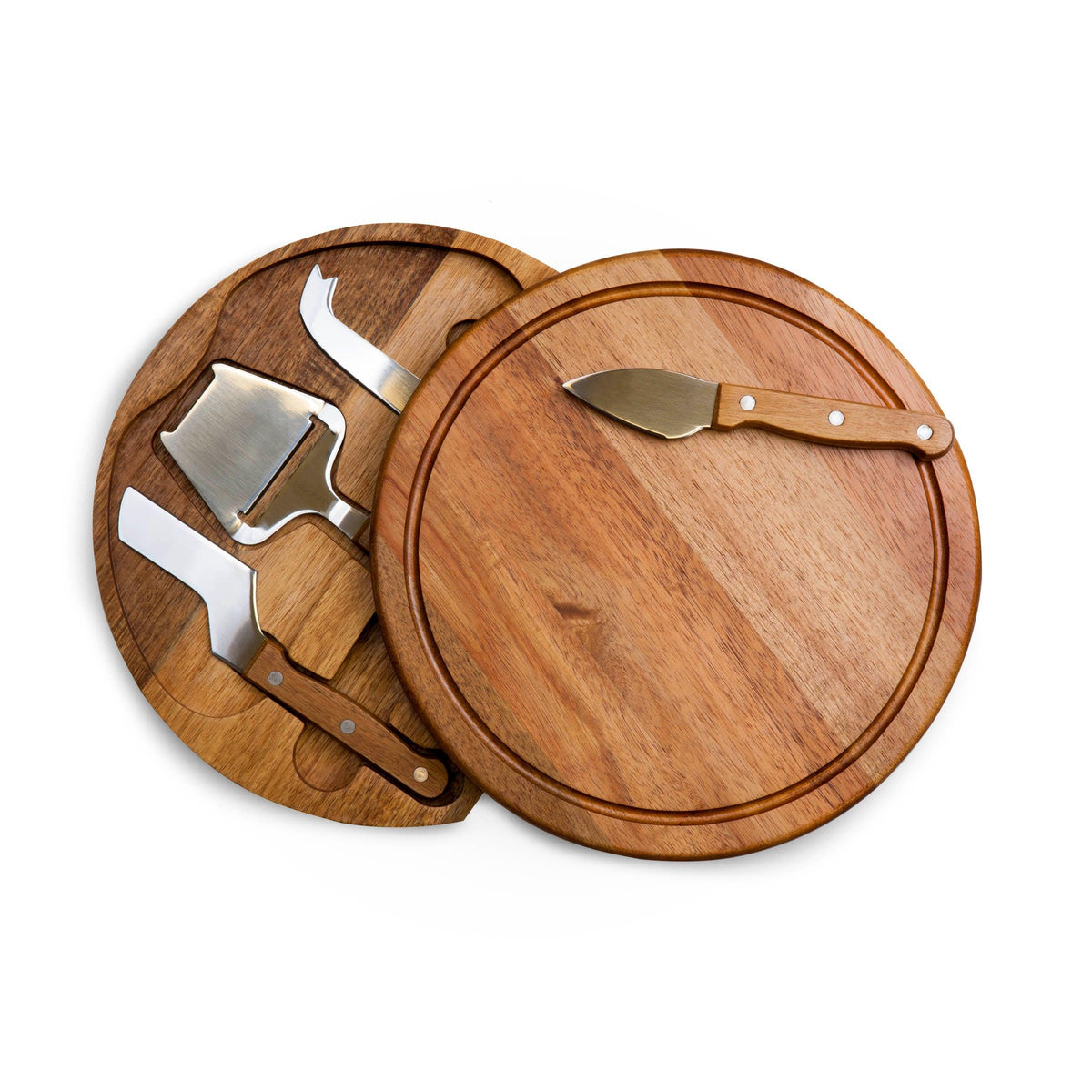 Toscana Circo Cheese Cutting Board & Tools Set Acacia Wood