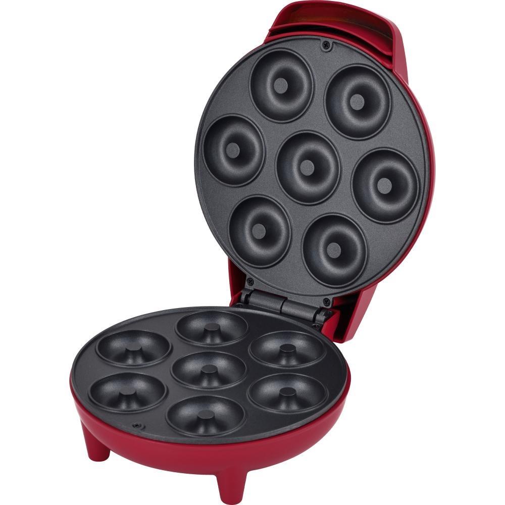 Courant Mini Donut Maker None-Stick- Red