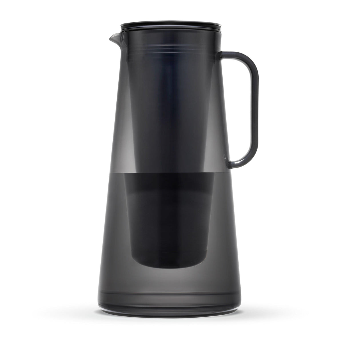 LifeStraw Home 10 Cup BPA-Free Water Filter Pitcher Obsidian