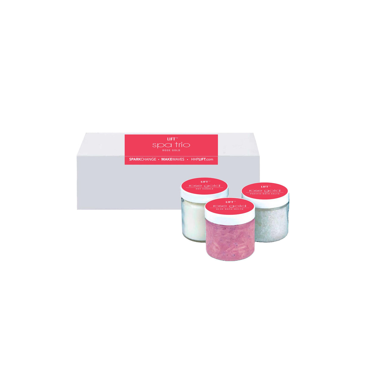 HHPLift Melt + Soak + Spark Trio-Sea Salt