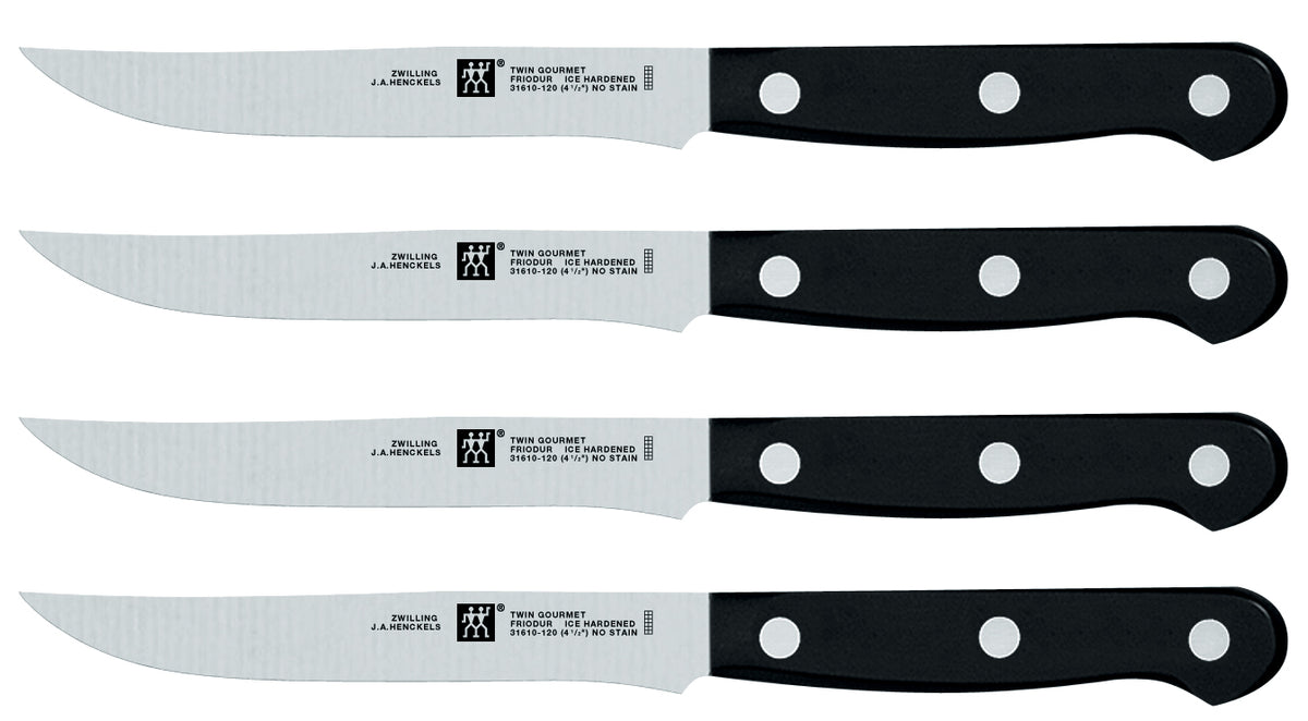 JA Henckels Twin Gourmet Classic 4-Piece Steak Knife Set