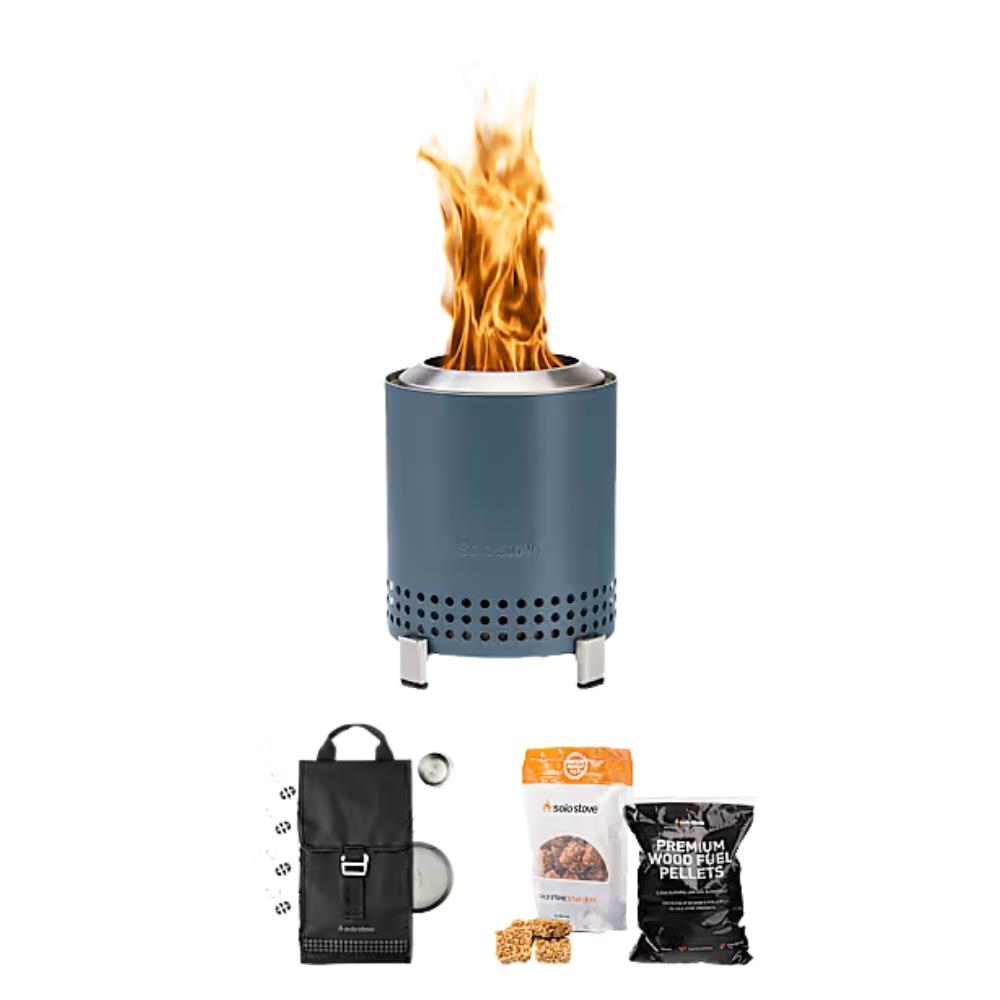 Solo Stove Mesa Tabletop Fire Pit Roasty Bundle Water