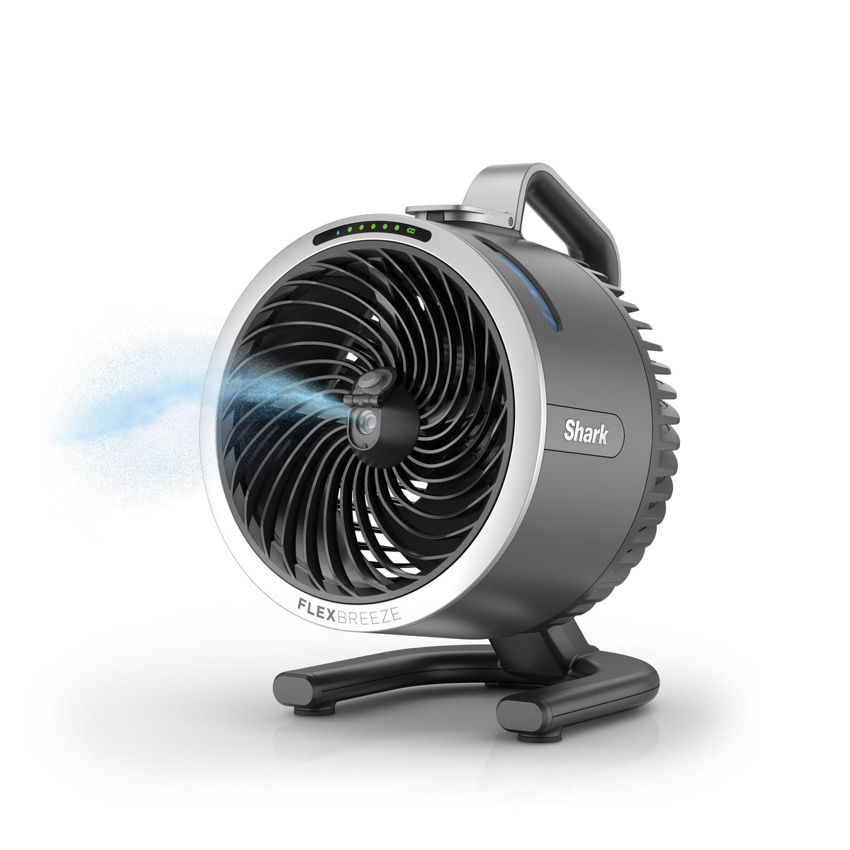 Shark FlexBreeze HydroGo Misting Portable Fan Dark Gray