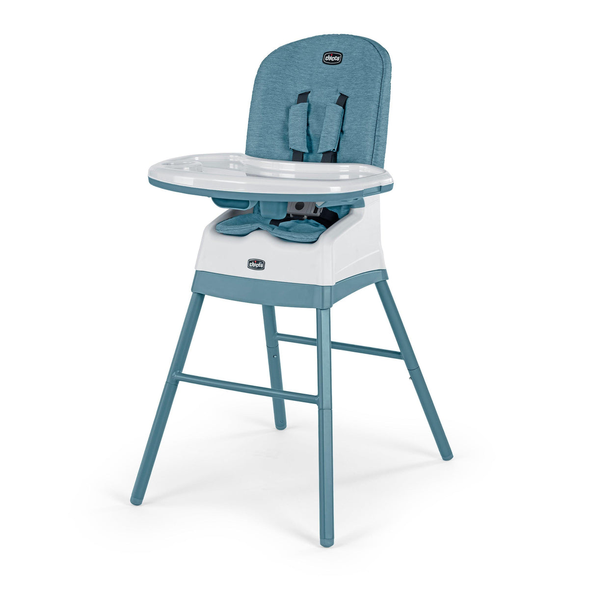 Chicco Stack Hi-Lo 6-in-1 Multi-Use High Chair Tide