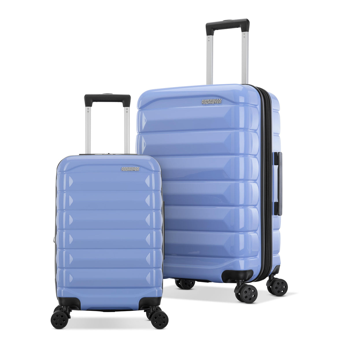 American Tourister AT Kontour 2PC Carry On_Medium Set-Papaya