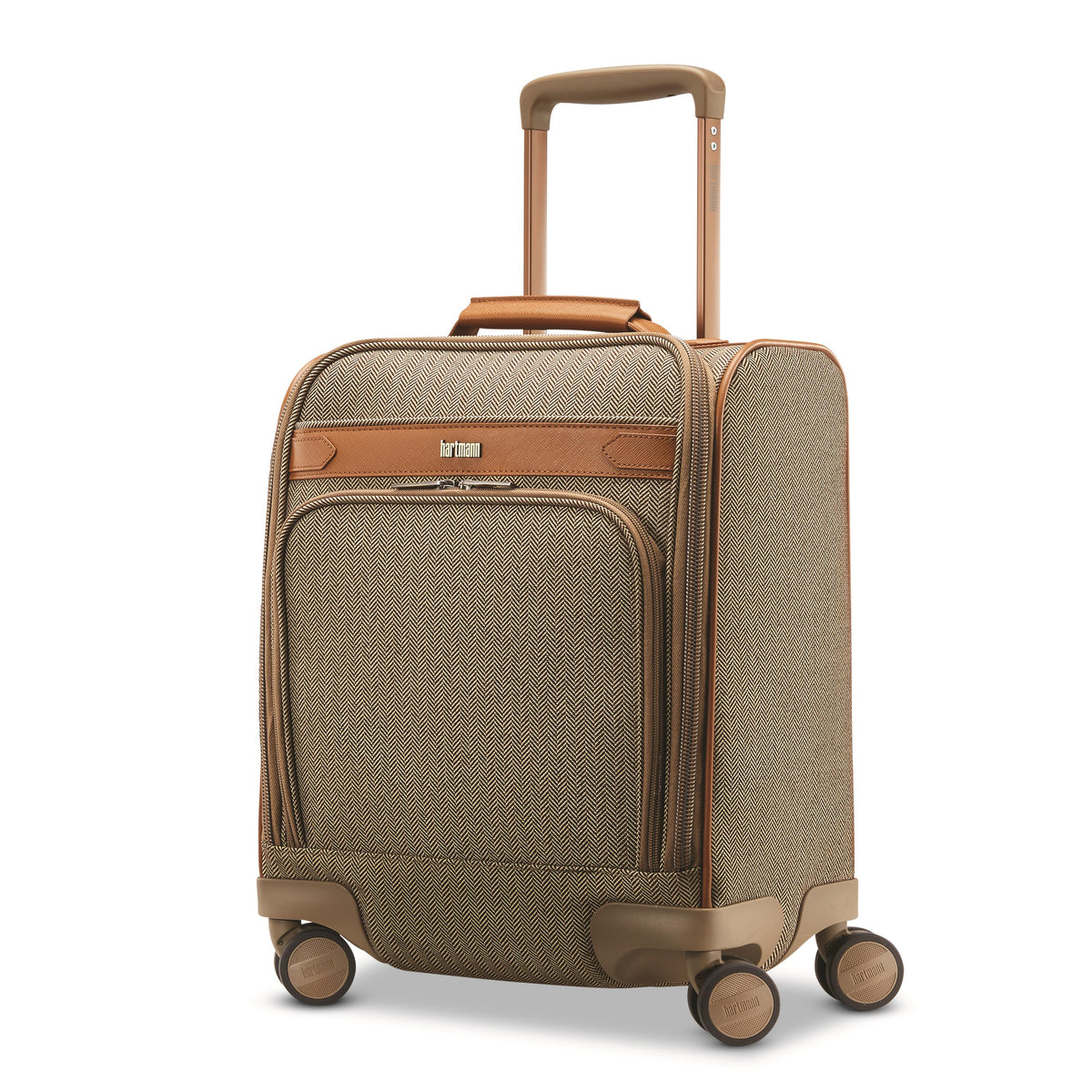 Hartmann Herringbone Deluxe Co Underseat Spinner- BLACK HERRINGBONE