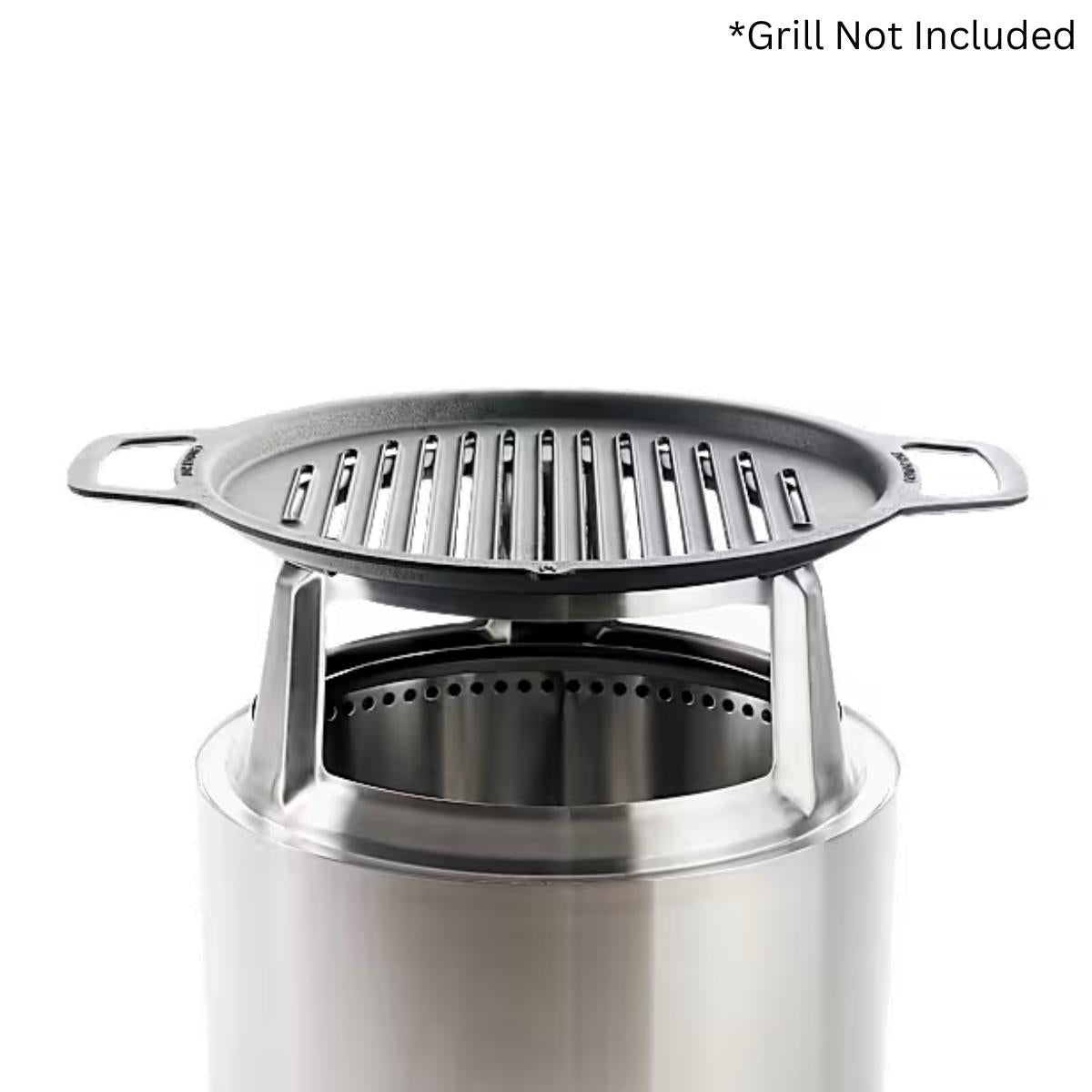 Solo Stove Bonfire Cast Iron Grill Top and Cooking Hub