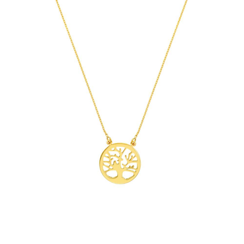 HAWLEY ST Tree of Life Cutout Adjustable 18" Necklace