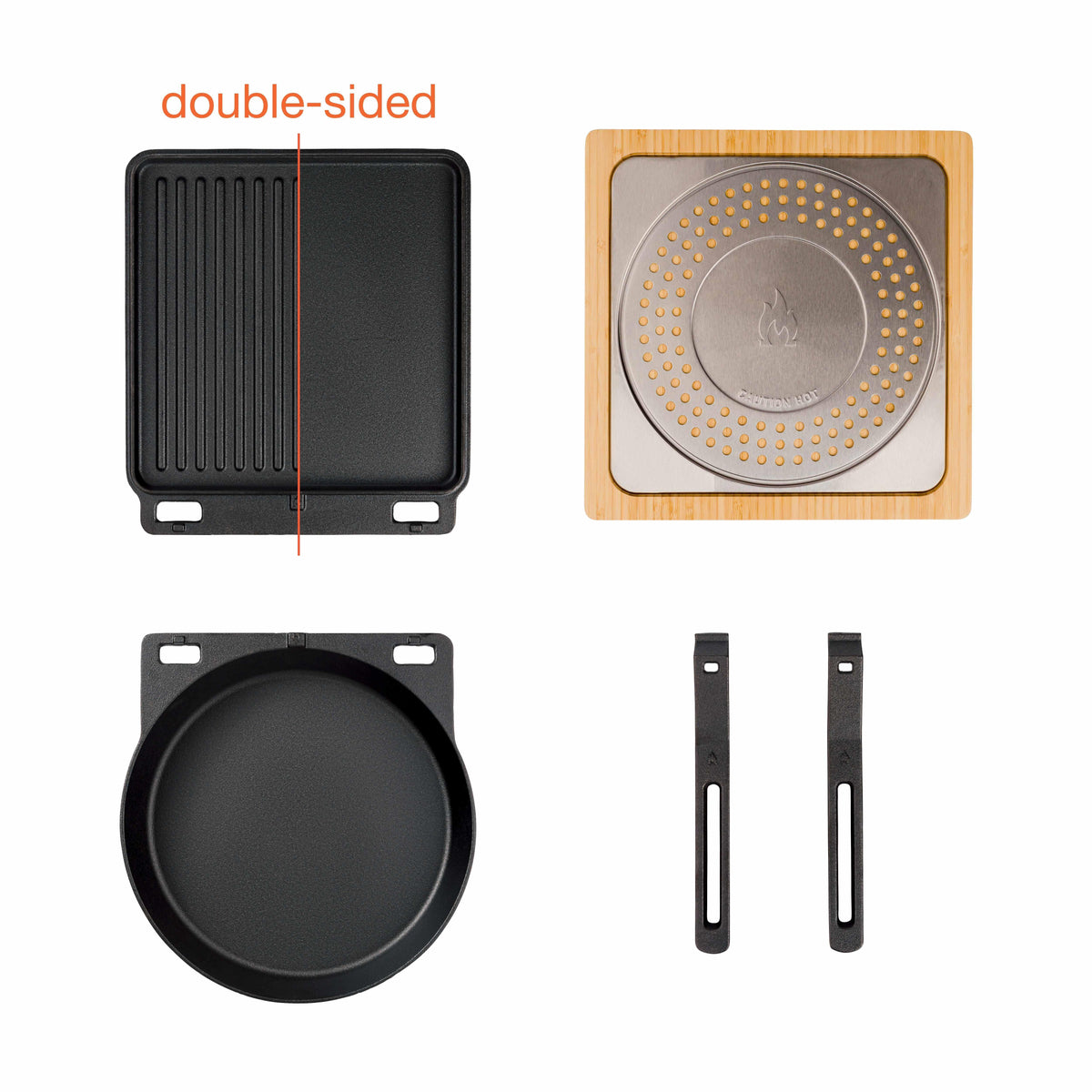 Solo Stove PI Cast Iron Cookware Set