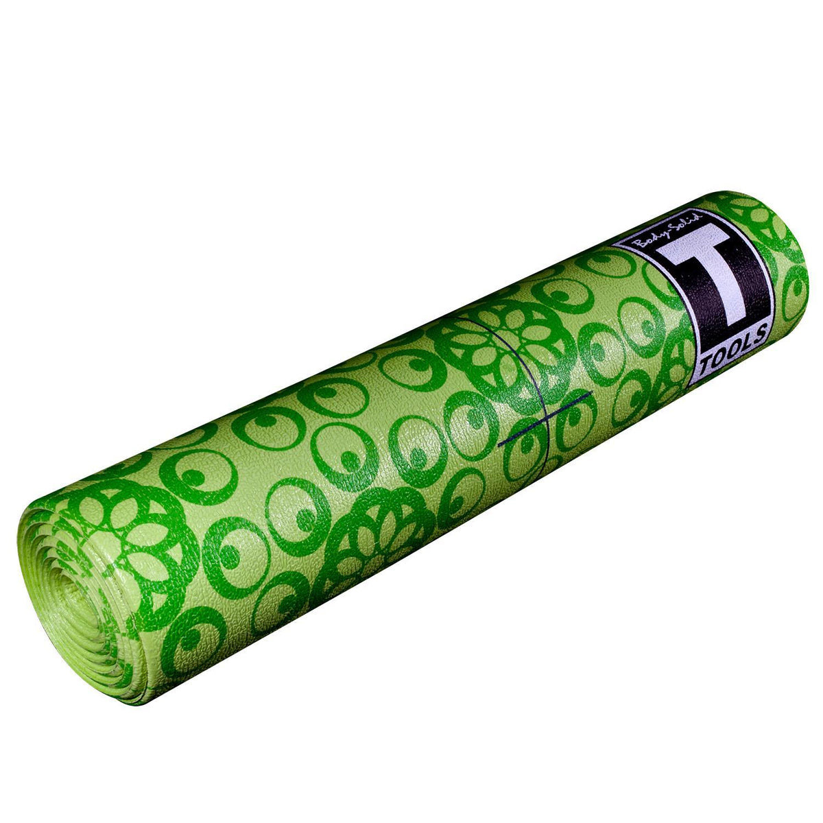 Premium Body-Solid Yoga Mat - Green, 6mm