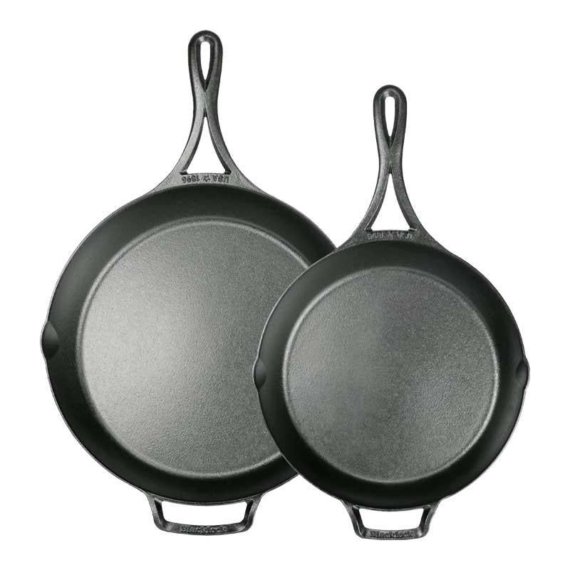 Lodge Blacklock - Triple Seasoned Skillet Set