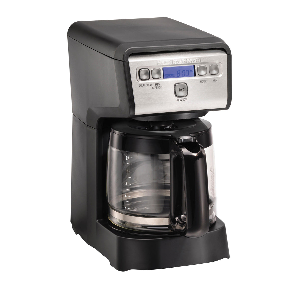 Hamilton Beach 12 Cup Compact Programmable Coffeemaker